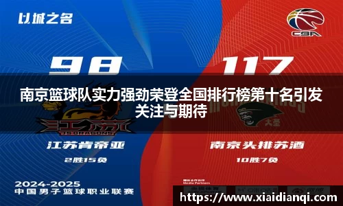 南京篮球队实力强劲荣登全国排行榜第十名引发关注与期待